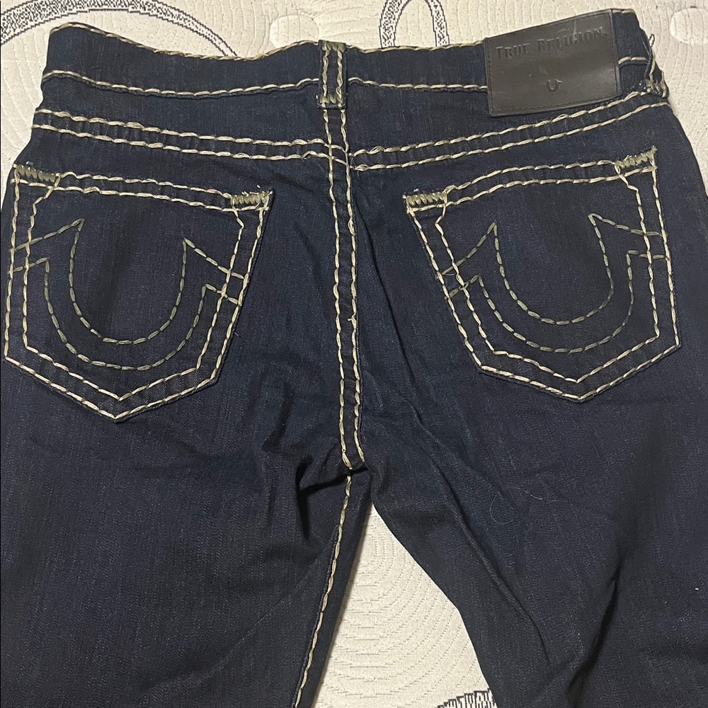 True Religion Dark Blue Jeans - Picture 1 of 7